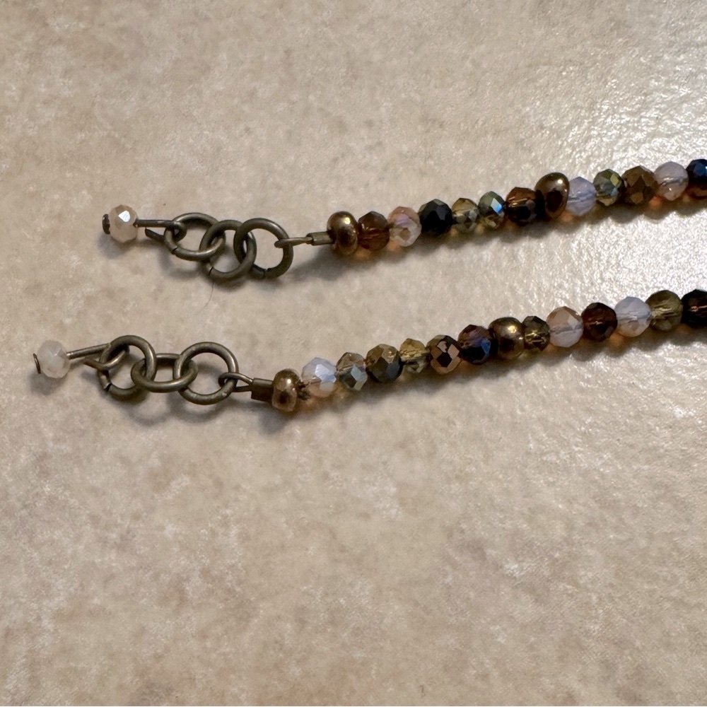 Two Handmade Beaded Bracelets 💛🤎 - Picture 4 of 8